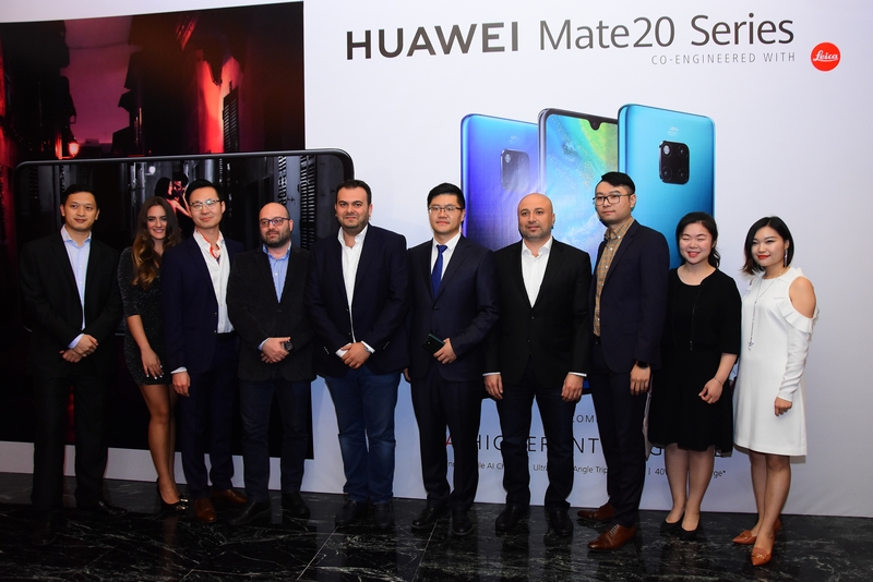 Launching of the Huawei Mate20 at Four Seasons Hotel